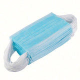 THREE PLY DISPOSABLE FACE MASK - BOX OF 50